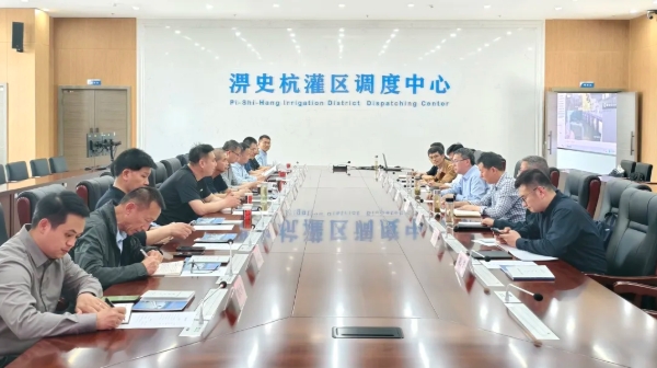 宁夏青铜峡灌区现代化改造工程加快推进——公司陪同自治区水利厅考察学习淠史杭灌区数字孪生灌区建设